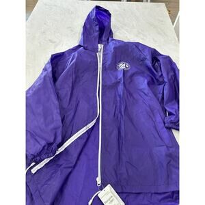 Defenders of Wildlife Purple Women’s Windbreaker Rain Jacket – One Size | NWT